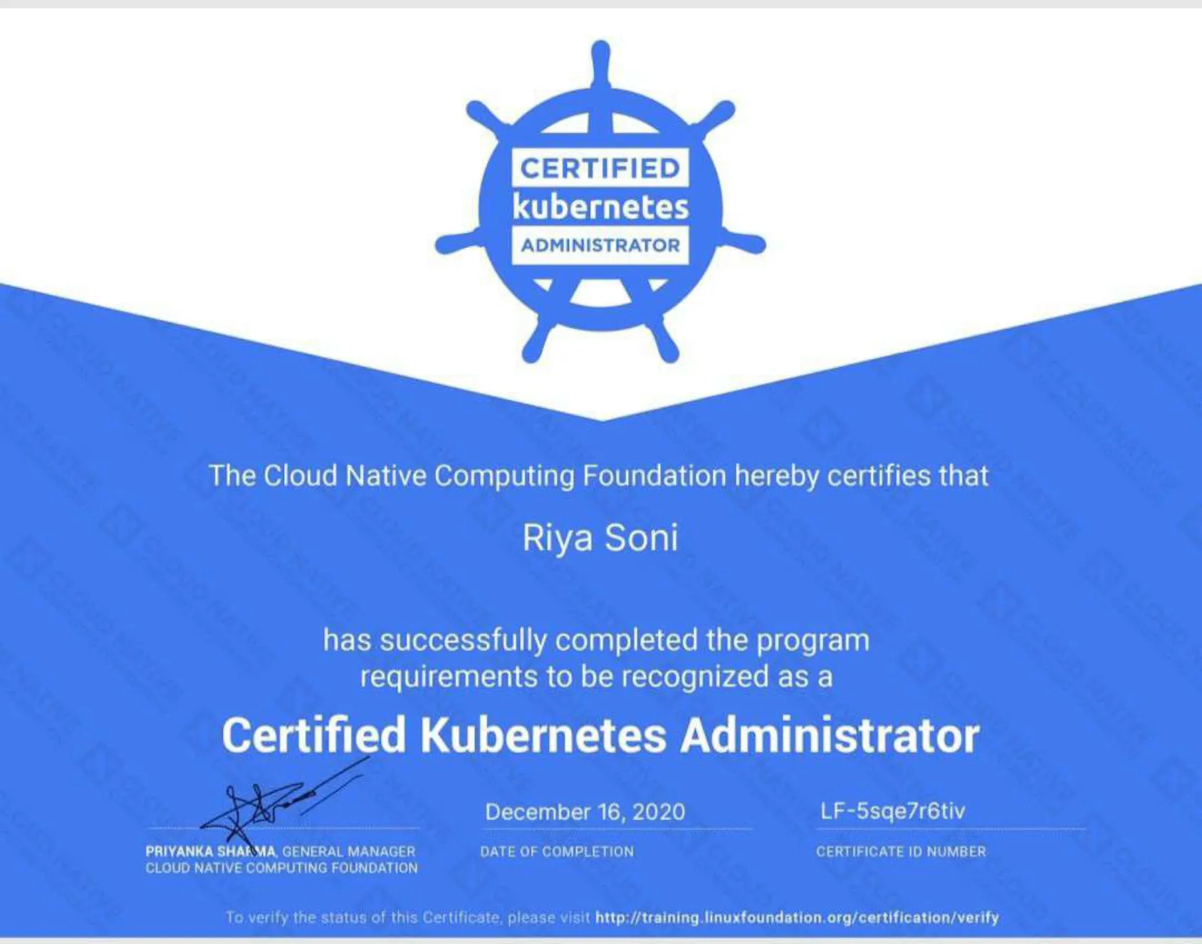 Certified Kubernetes Administrator (CKA) Thumbnail